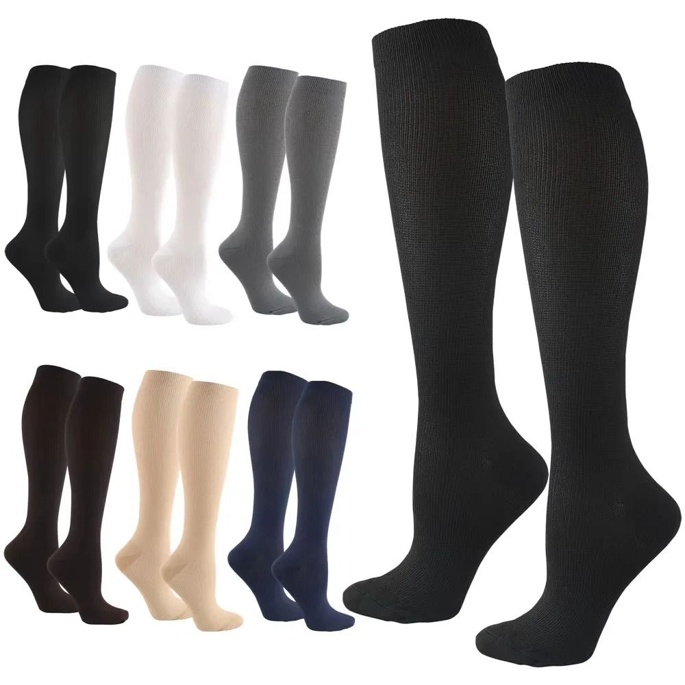 Anti-Fatigue Graduated Compression Socks for Sports & Travel
