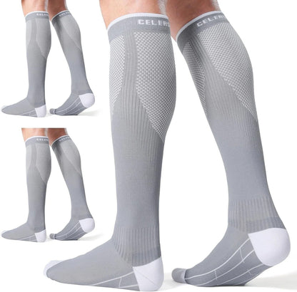 20 to 30 mmHg Compression Socks for Running and Leg Support
