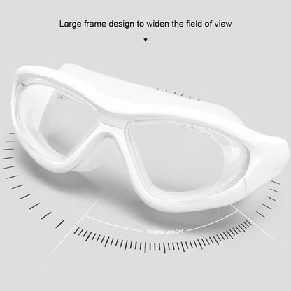 HD Anti Fog Swimming Goggles for Adults Soft Silicone Waterproof Swim Glasses