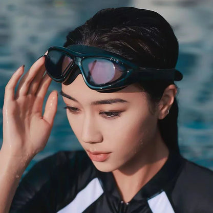 HD Anti Fog Swimming Goggles for Adults Soft Silicone Waterproof Swim Glasses