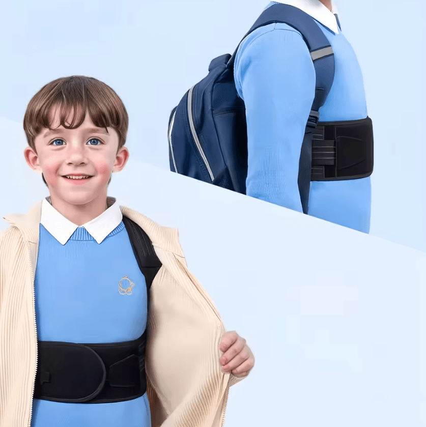 Adjustable Kids Posture Corrector Back Brace for Students and Everyday Back Support