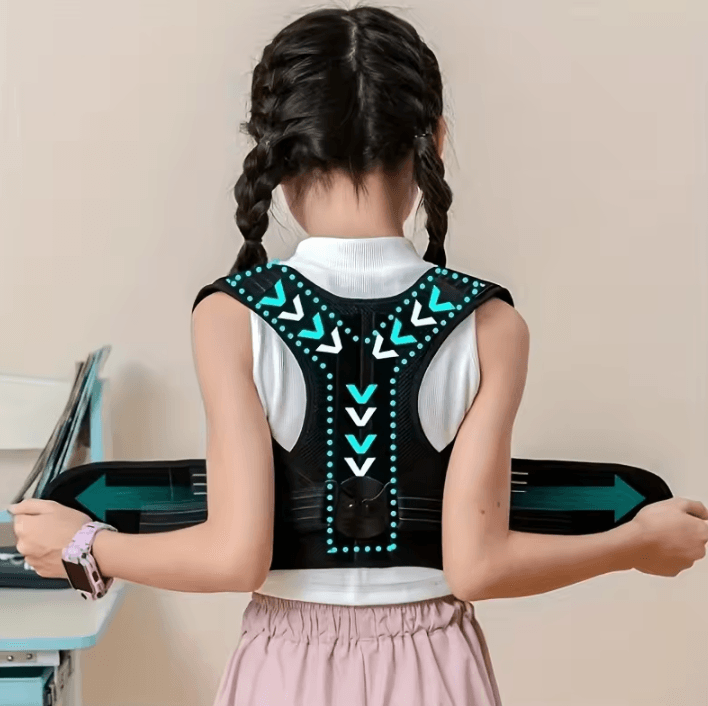 Adjustable Kids Posture Corrector Back Brace for Students and Everyday Back Support