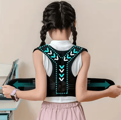 Adjustable Kids Posture Corrector Back Brace for Students and Everyday Back Support