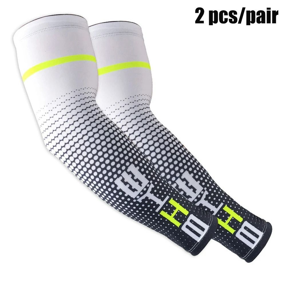 Unisex Cooling Sports Arm Sleeves with UV Sun Protection
