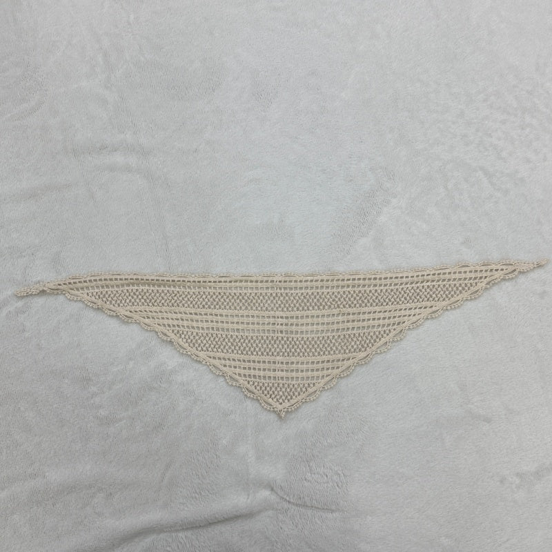 Vintage Lace Headscarf Elegant Embroidered Hair Bandana for Women