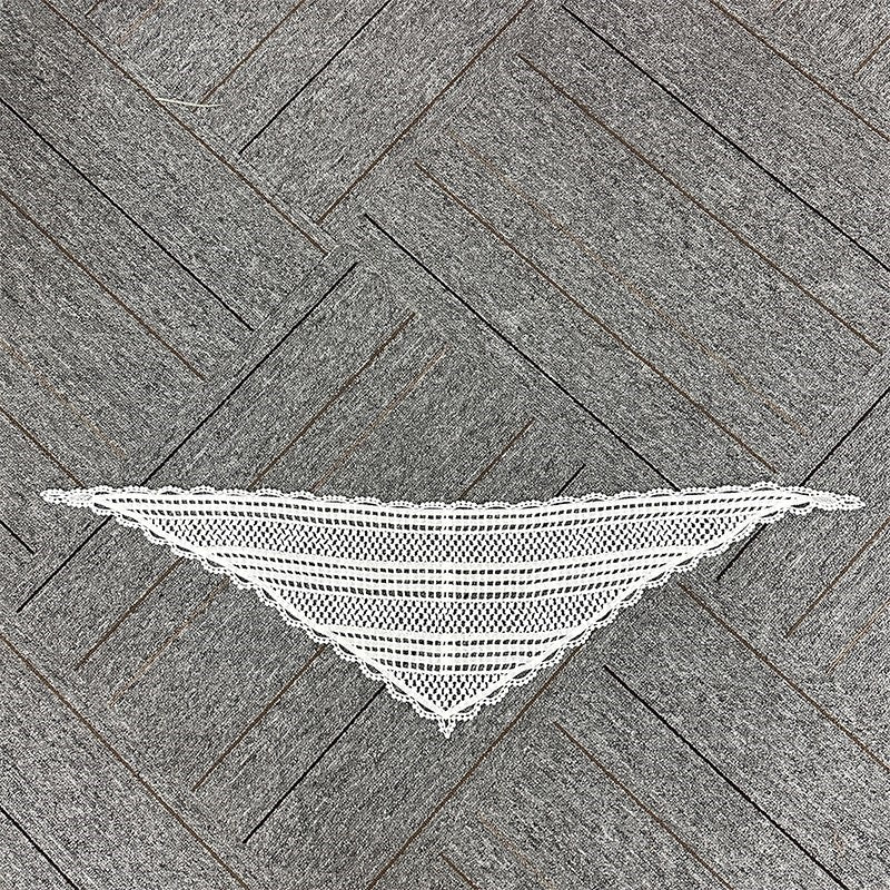 Vintage Lace Headscarf Elegant Embroidered Hair Bandana for Women