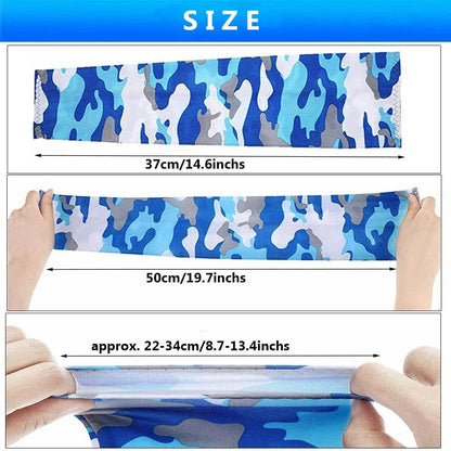 CoolShield Cooling Arm Sleeves UV Protection Sun Sleeves 2 Pairs for Running Cycling Fishing