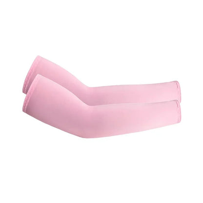 CoolShield Cooling Arm Sleeves UV Protection Sun Sleeves 2 Pairs for Running Cycling Fishing