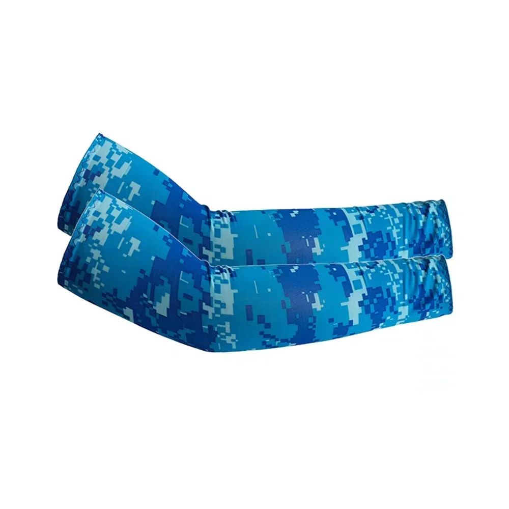 CoolShield Cooling Arm Sleeves UV Protection Sun Sleeves 2 Pairs for Running Cycling Fishing
