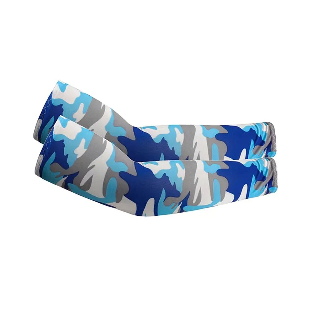 CoolShield Cooling Arm Sleeves UV Protection Sun Sleeves 2 Pairs for Running Cycling Fishing
