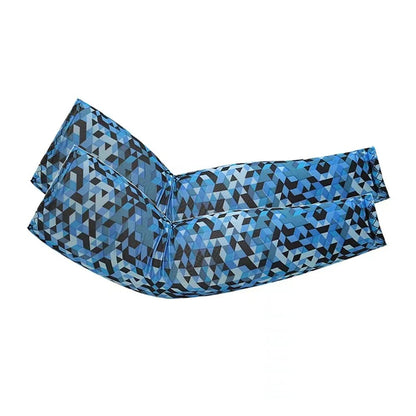 CoolShield Cooling Arm Sleeves UV Protection Sun Sleeves 2 Pairs for Running Cycling Fishing