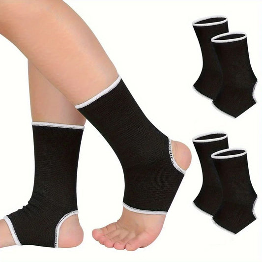 PolyFlex Ankle Support Sleeve Compression Ankle Brace for Men and Women