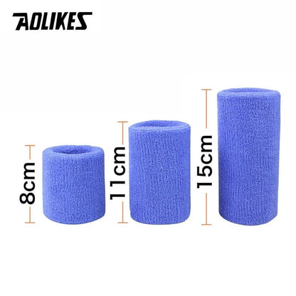 AOLIKES Absorbent Sports Wristbands for Tennis and Fitness