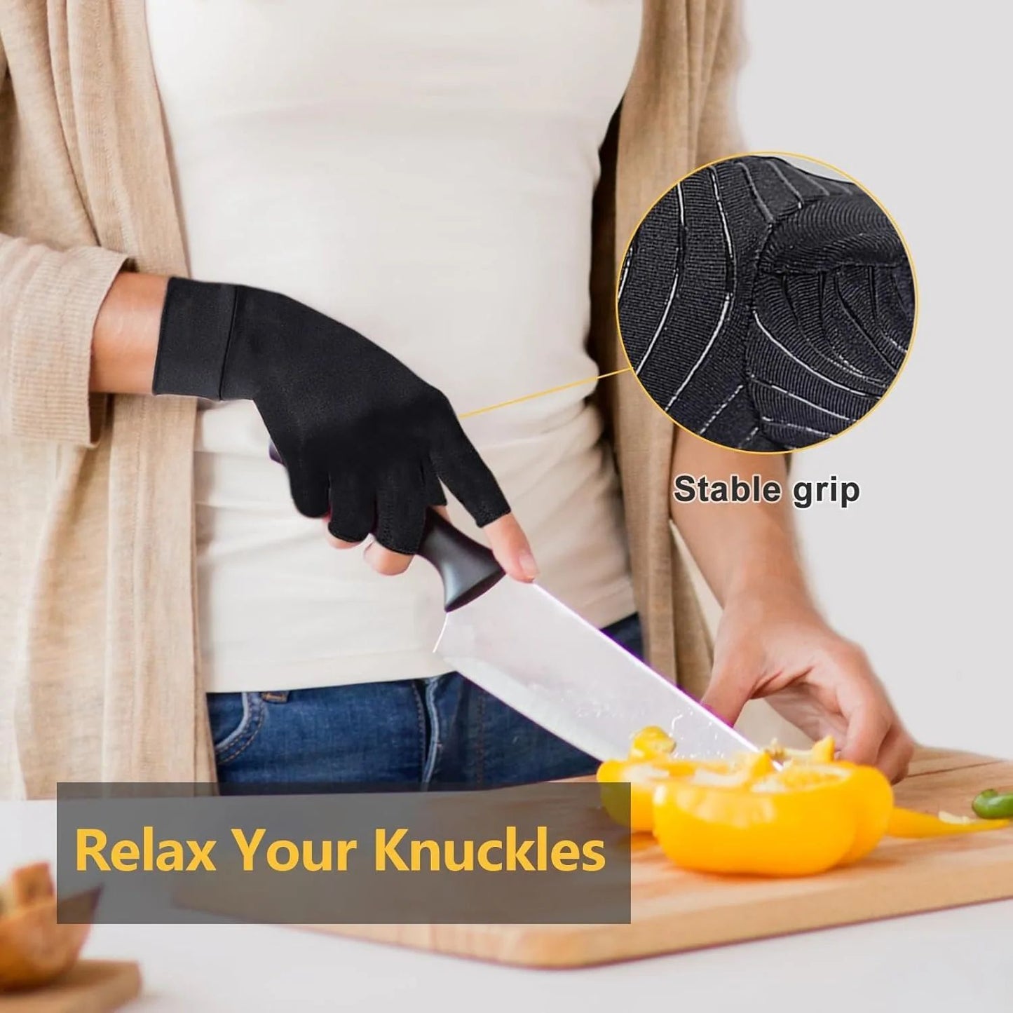 Copper Compression Arthritis Gloves