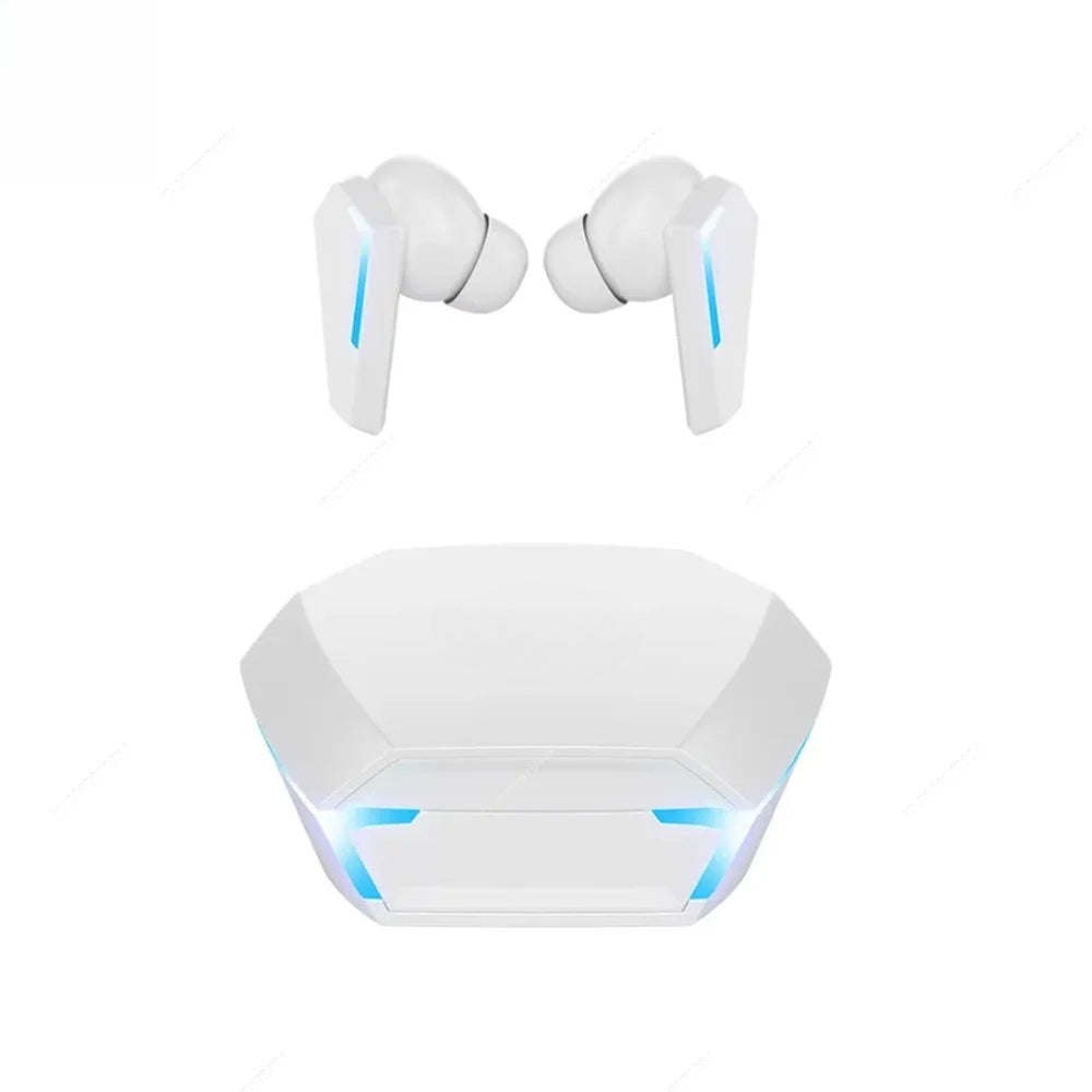 Gaming Wireless Earbuds Bluetooth TWS Low Latency Headphones with Mic Waterproof HiFi Sound
