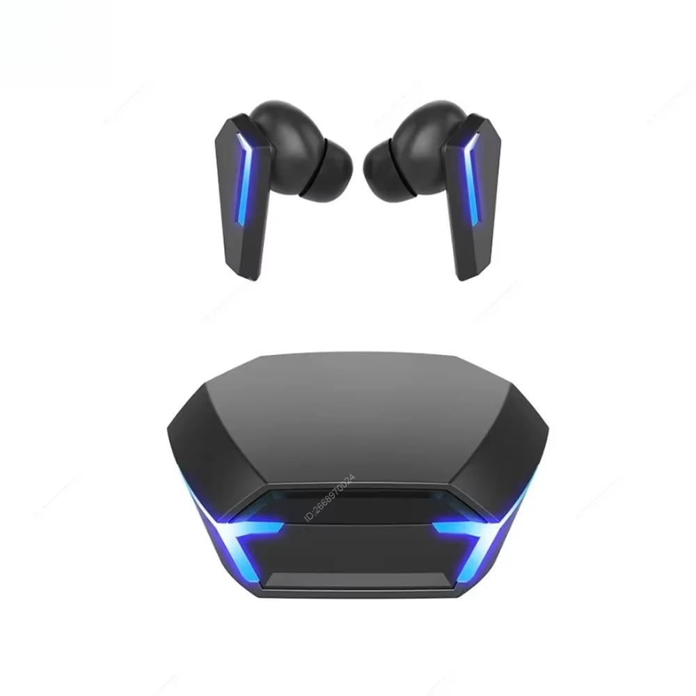 Gaming Wireless Earbuds Bluetooth TWS Low Latency Headphones with Mic Waterproof HiFi Sound