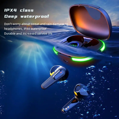 TWS wireless earbuds with Bluetooth Touch Control Sports Headphones