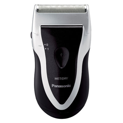Panasonic Portable Electric Shaver for Men Wet Dry Shaver Battery Powered Travel Razor