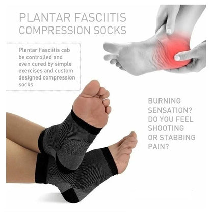 Medical-Grade Plantar Fasciitis Compression Foot Sleeves and Advanced Ankle Support