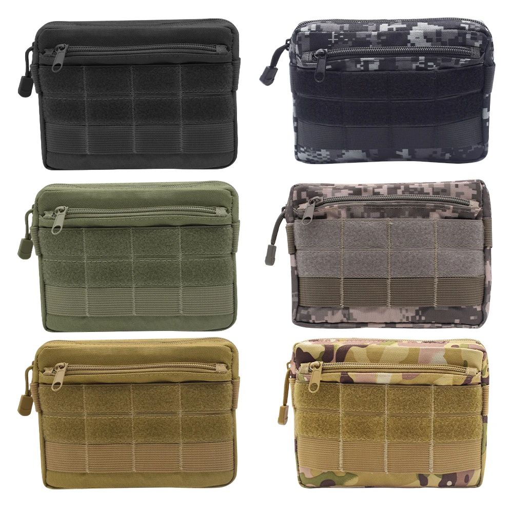 EDC Waist Bag Tactical MOLLE Utility Pouch Phone Holder for Camping Hiking and Everyday Carry