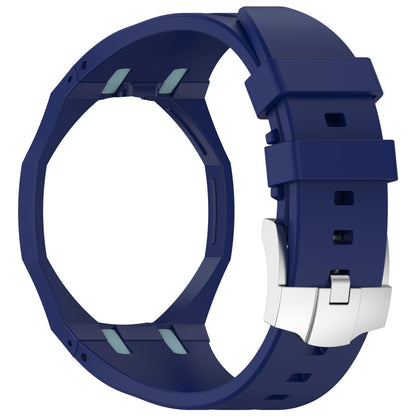 Swatch Royal Pop Silicone Watch Band with Integrated Design and Stainless Steel Pin Buckle