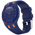 dark blue orange