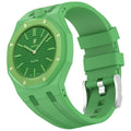 light green dark green
