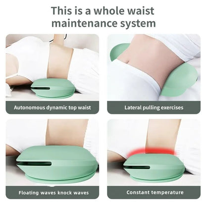 Heated Electric Lumbar Traction and Back Stretching Device