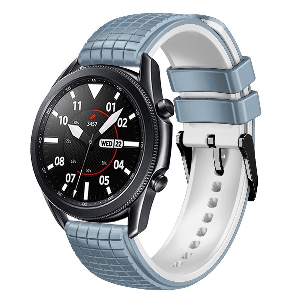 Silicone Watch Band Universal Mesh Two Tone Replacement Sport Watch Strap