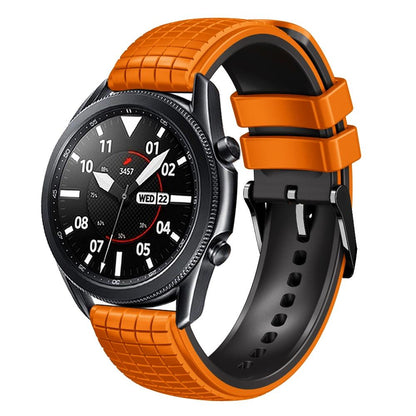 Silicone Watch Band Universal Mesh Two Tone Replacement Sport Watch Strap