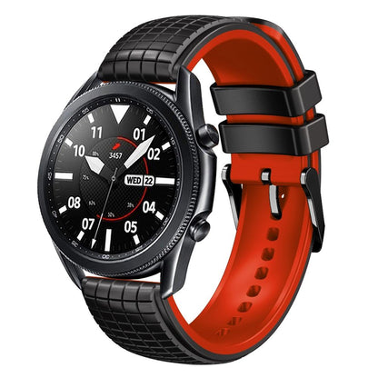 Silicone Watch Band Universal Mesh Two Tone Replacement Sport Watch Strap