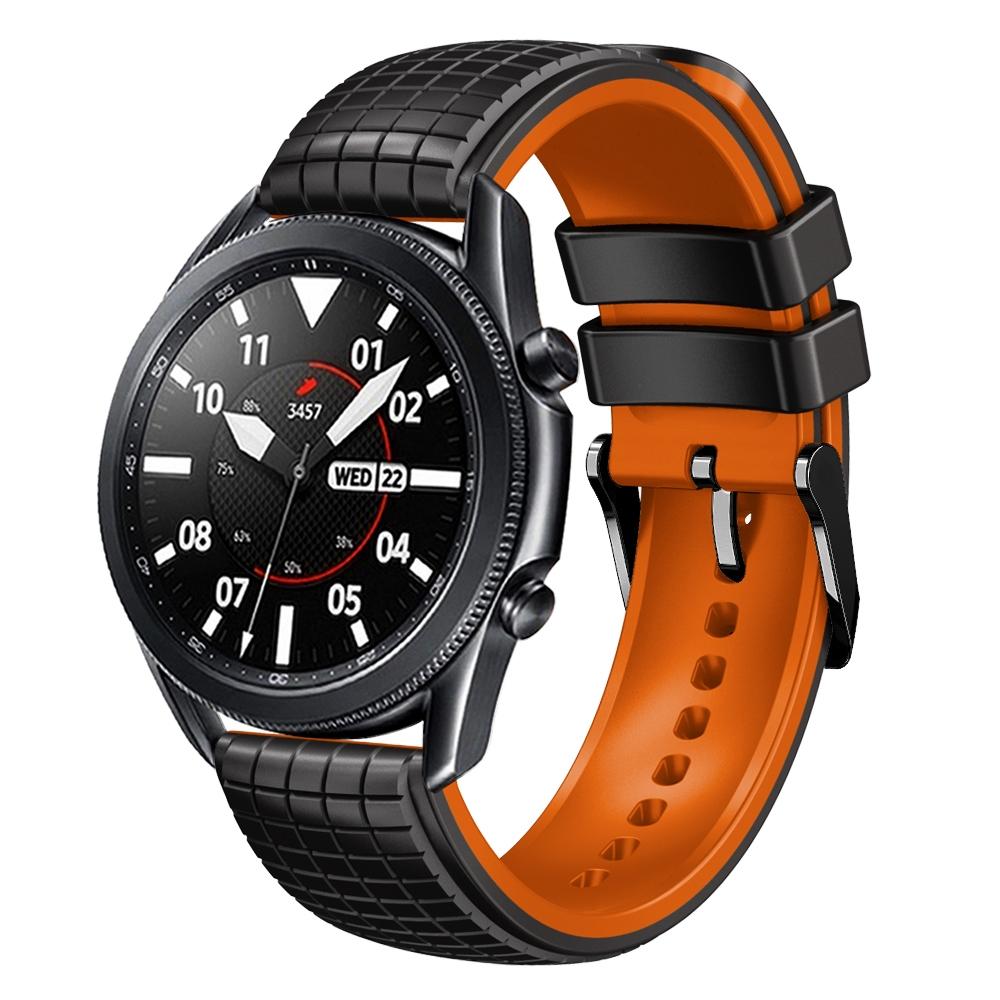 Silicone Watch Band Universal Mesh Two Tone Replacement Sport Watch Strap