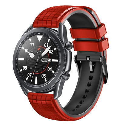 Silicone Watch Band Universal Mesh Two Tone Replacement Sport Watch Strap