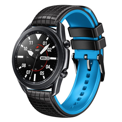 Silicone Watch Band Universal Mesh Two Tone Replacement Sport Watch Strap