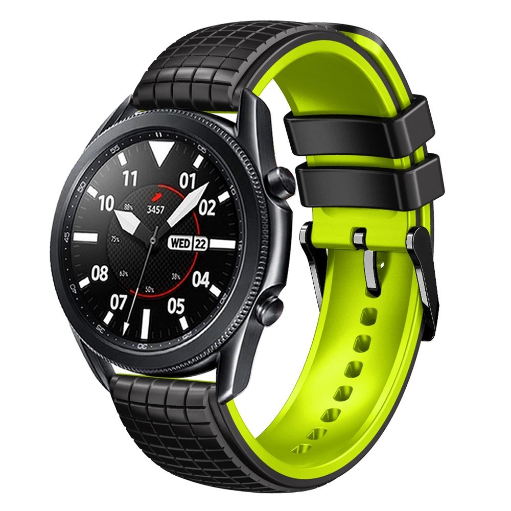 Silicone Watch Band Universal Mesh Two Tone Replacement Sport Watch Strap