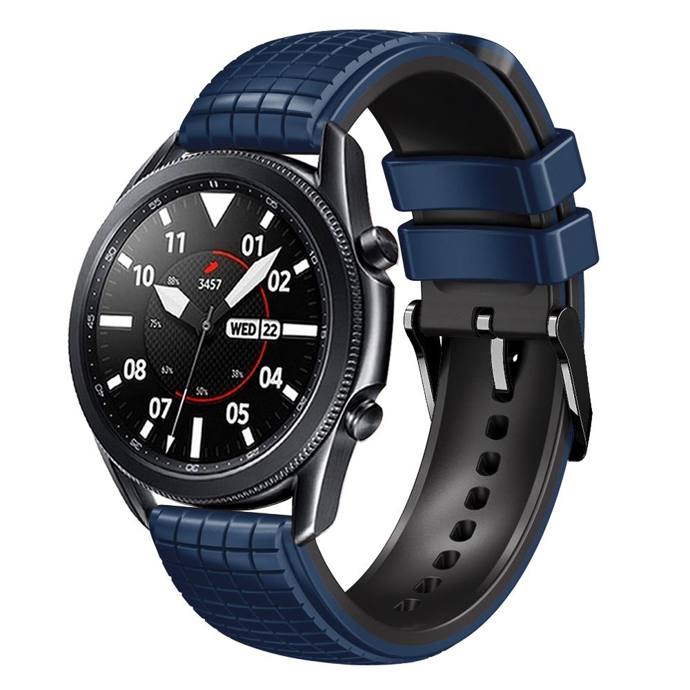 Silicone Watch Band Universal Mesh Two Tone Replacement Sport Watch Strap