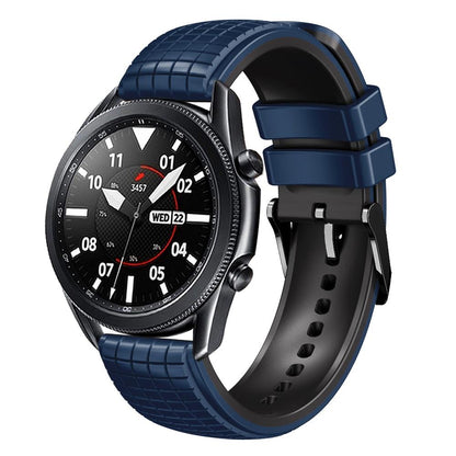 Silicone Watch Band Universal Mesh Two Tone Replacement Sport Watch Strap