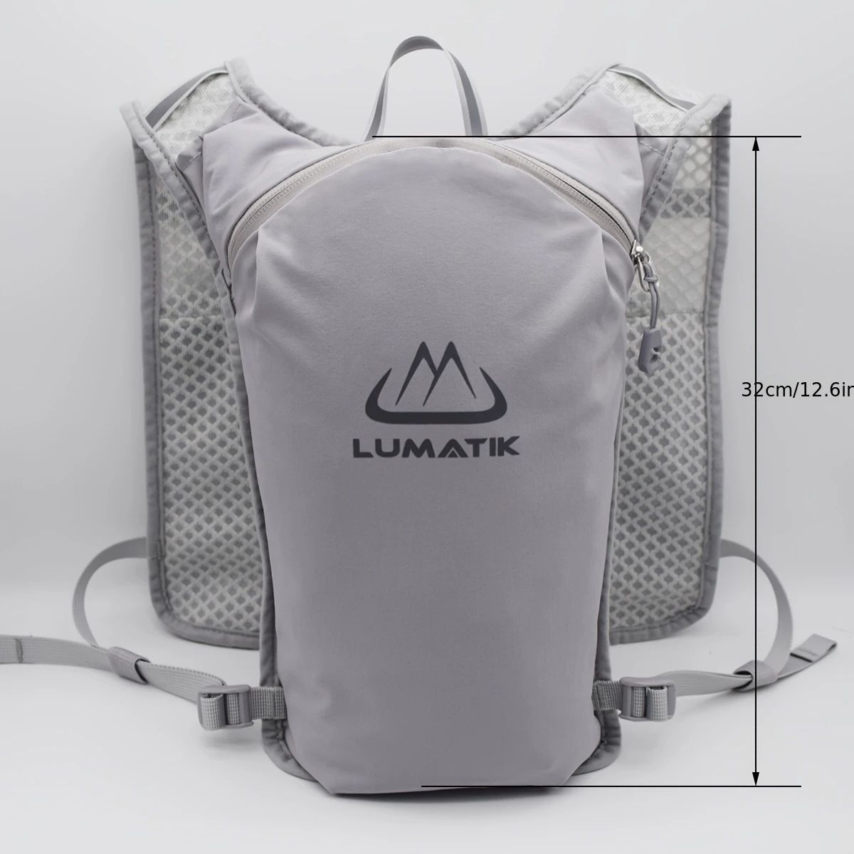 LUMATIK Ultralight Hydration Backpack Trail Running Water Pack for Hiking and Cycling