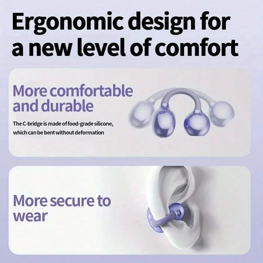 TWS Wireless Earbuds Bluetooth Headphones with Noise Isolation and Clear Sound