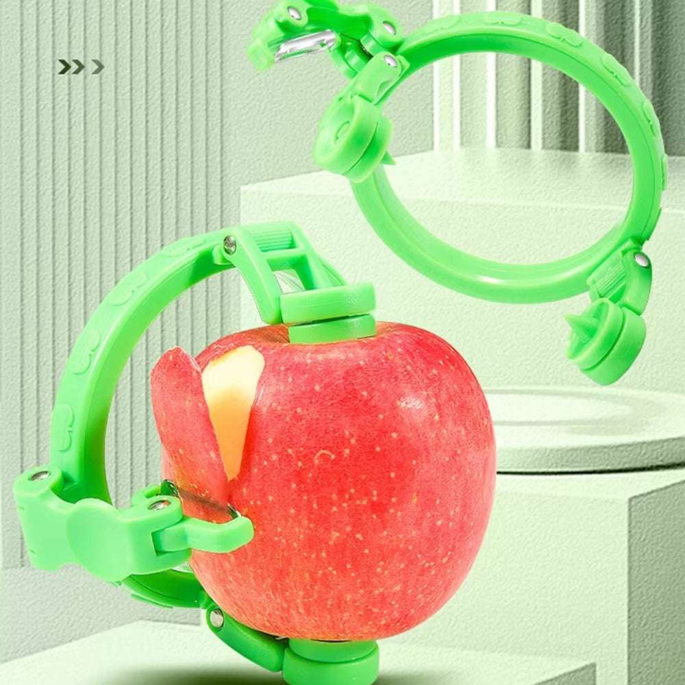Apple Peeler with Handheld Rotating Fruit Spiralizer Machine for Kitchen