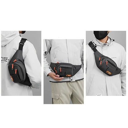 Waist Bag Large Capacity Fanny Pack for Running, Travel & Everyday Carry