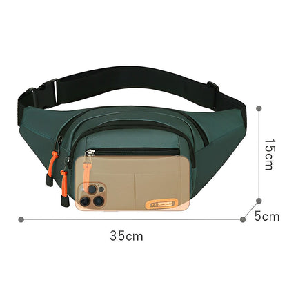 Waist Bag Large Capacity Fanny Pack for Running, Travel & Everyday Carry