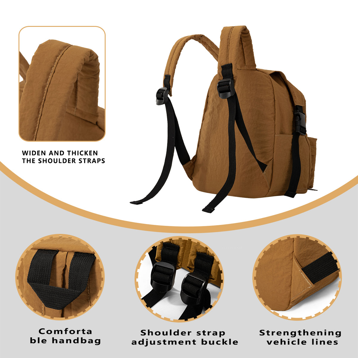 Women's Mini Backpack for Women Lightweight Casual Daypack for Hiking, Travel & School