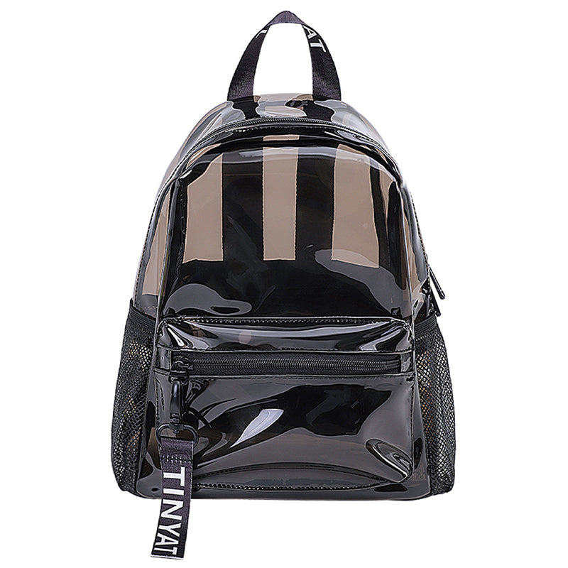 Heavy Duty Clear Backpack Large Capacity Transparent School & Travel Backpack