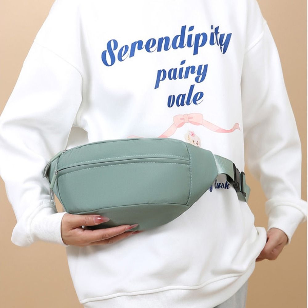Waterproof Chest Bag Double Pocket Crossbody Sling for Travel & Everyday Carry