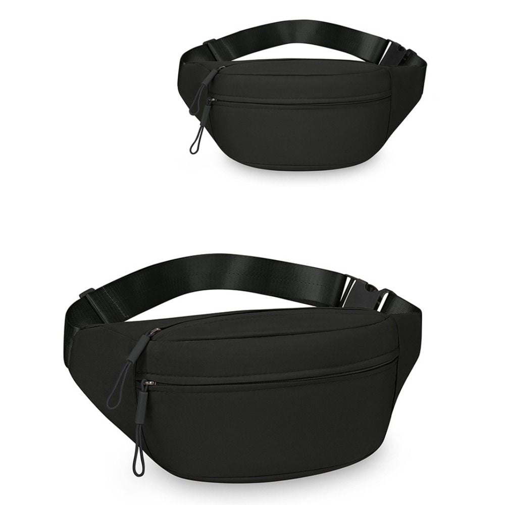 Waterproof Chest Bag Double Pocket Crossbody Sling for Travel & Everyday Carry