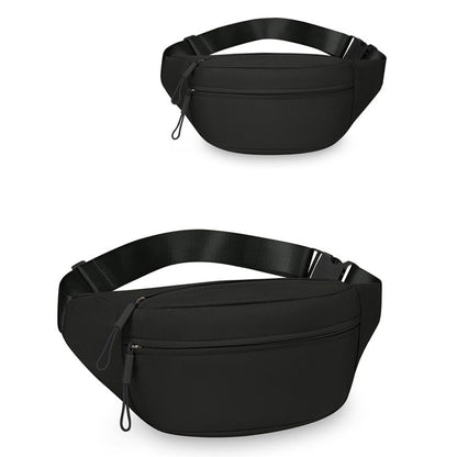 Waterproof Chest Bag Double Pocket Crossbody Sling for Travel & Everyday Carry