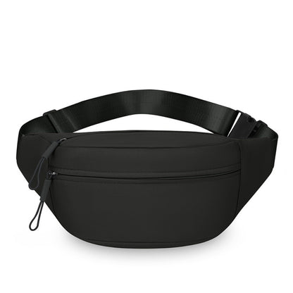 Waterproof Chest Bag Double Pocket Crossbody Sling for Travel & Everyday Carry