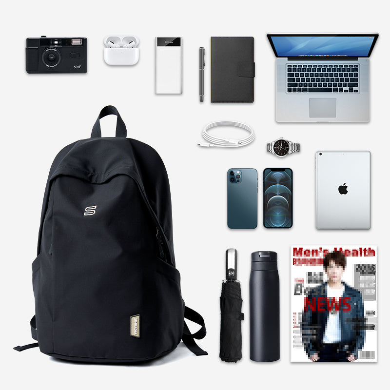 Minimalist Laptop Backpack Waterproof Travel & School Daypack