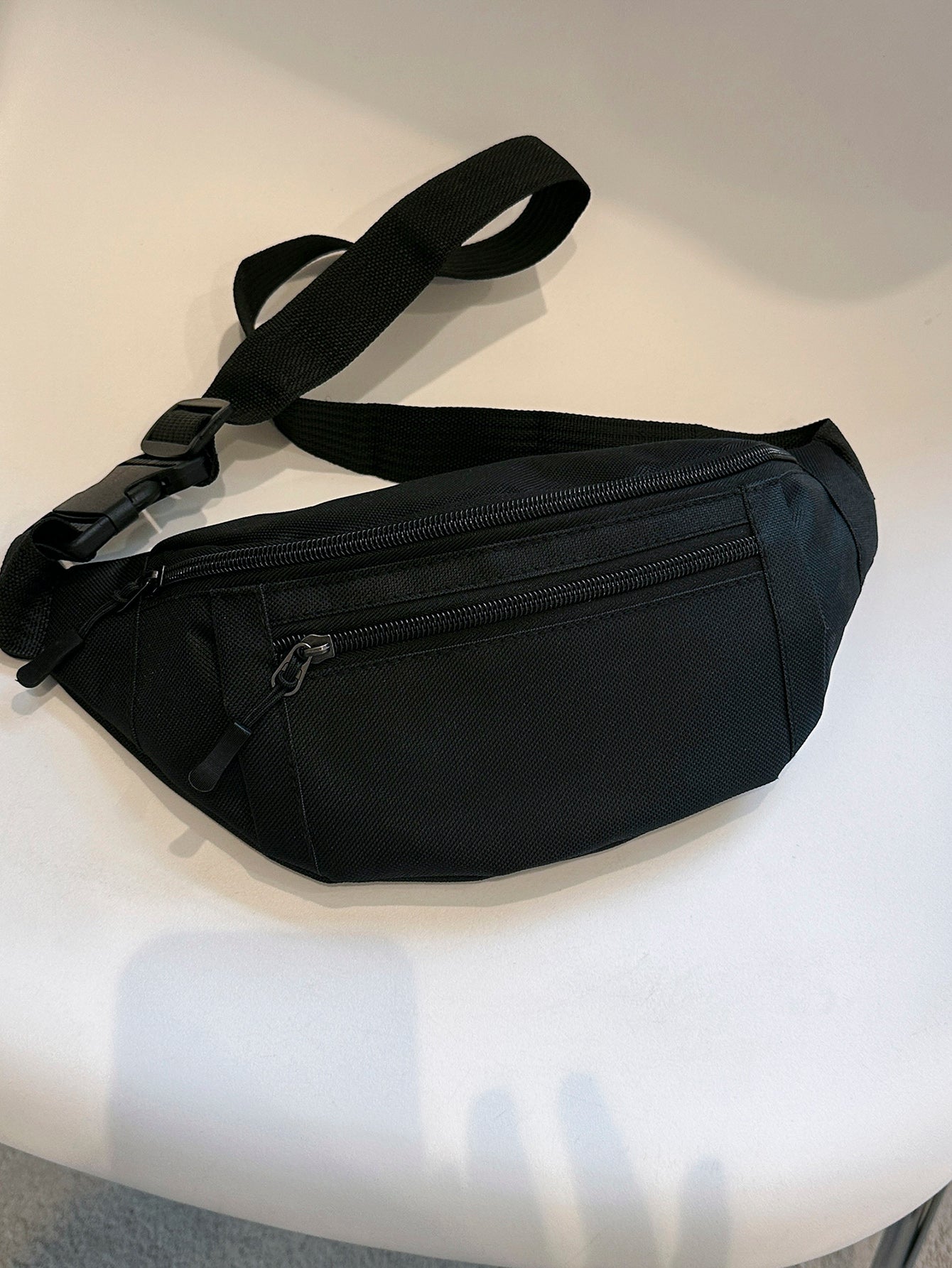 Running Belt Bag Large Crossbody Waist Bag for Travel, Fitness & Everyday Carry